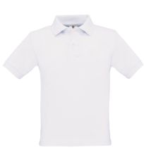 Dětská polokošile Polo Safran B&C White