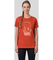 Dámské triko z organické bavlny CHUCKI HANNAH mecca orange
