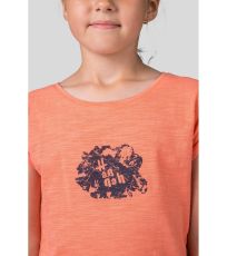 Dívčí bavlněné tričko KAIA JR HANNAH Desert flower