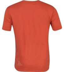 Pánské bavlněné tričko RAVI HANNAH mecca orange