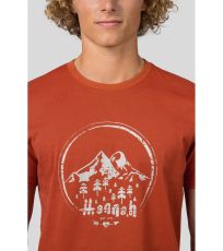 Pánské bavlněné tričko RAVI HANNAH mecca orange