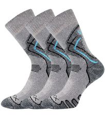 Unisex trekingové ponožky - 3 páry Limit III Voxx šedá