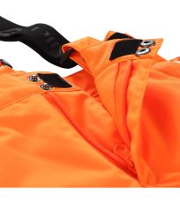 Dětské lyžařské kalhoty LERMONO ALPINE PRO neon pomeranč