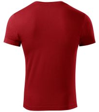 Pánské triko Slim fit V-NECK Malfini červená
