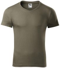 Pánské triko Slim fit V-NECK Malfini arny