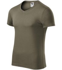 Pánské triko Slim fit V-NECK Malfini arny