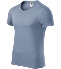 Pánské triko Slim fit V-NECK Malfini Denim