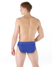 Pánské slipy s úzkým bokem 70070P GINA modrá