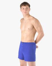 Pánské volné trenky 75194P GINA modrá