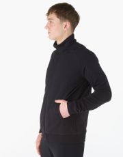 Pánská mikina s dlouhým rukávem 99008P GINA černá