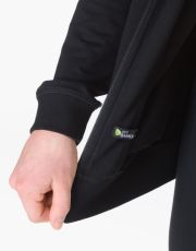 Pánská mikina s dlouhým rukávem 99008P GINA černá