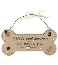 Dřevěná cedule kostička C144100009 Nekupto