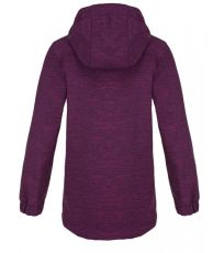 Dětská softshellová bunda LUSK LOAP Fuchsia Gr Juice Melange