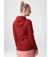 Dámská softshellová bunda URBEEKA LOAP Vínová