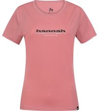 Dámské sportovní triko - recycled CORDY HANNAH canyon rose