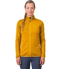 Dámská funkční mikina DAGNYS HANNAH golden yellow mel