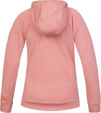 Dámská funkční mikina ELI HOODY HANNAH rosette mel