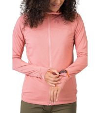 Dámská funkční mikina ELI HOODY HANNAH rosette mel
