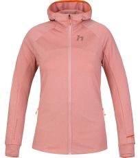 Dámská funkční mikina ELI HOODY HANNAH rosette mel