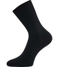 Dámské ponožky s volným lemem - 3 páry Harmona Lonka Černá