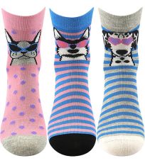 Dámské ponožky - 3 páry Leyka Boma 