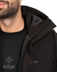 Pánský zateplený kabát NELSON-M KILPI Černá