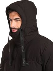 Pánský zateplený kabát NELSON-M KILPI Černá