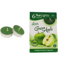 Svíčka čajová GREEN APPLE 6ks MSC-TL1010 MOREX