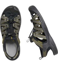 Pánské sandály DRIFT CREEK H2 KEEN dark olive/black