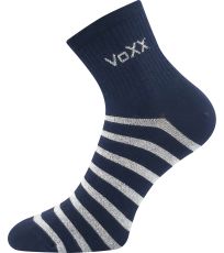 Dámské slabé ponožky - 3 páry Boxana VoXX® pruhy
