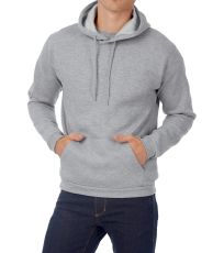 Unisex mikina přes hlavu WUI24 B&C Heather Grey