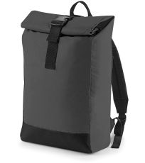 Unisex rolovací batoh 15 l BG138 BagBase Black Reflective