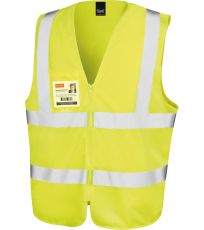 Unisex bezpečnostní reflexní vesta Zip I.D. Result