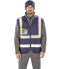 Unisex těžká bezpečnostní vesta R477X Result Navy