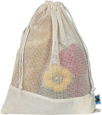 Síťovaná taška na zeleninu XT1100 Printwear Natural
