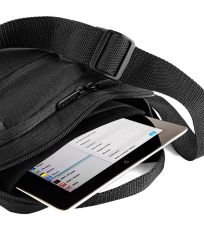 Taška přes rameno na tablet Executive Quadra Black