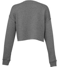 Dámský crop top BL7503 Bella Deep Heather