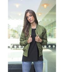 Dámská bunda - bomber BY044 Build Your Brand Dark Olive