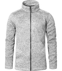 Pánská pletená fleecová bunda E7720 Promodoro Heather Grey