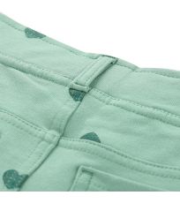 Dětské kalhoty LONGO NAX světle zelená