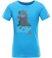 Dětské triko LIEVRO NAX Blue jewel