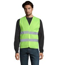 Bezpečnostní vesta SECURE PRO SOĽS Neon yellow
