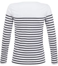 Dámské tričko s dlouhým rukávem MATELOT LSL WOMEN SOĽS White / Navy