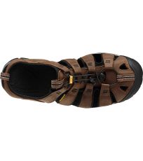 Pánské sandály Clearwater CNX Leather M KEEN magnet/black