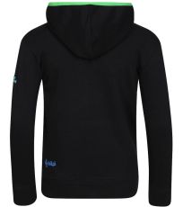 Chlapecká bavlněná mikina NORTHEN-JB KILPI Černá