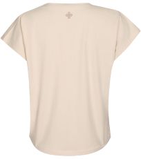 Dámské bavlněné tričko JERSIE-W KILPI Béžová