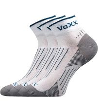 Unisex sportovní ponožky - 3 páry Azul Voxx bílá