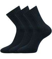 Unisex ponožky s volným lemem - 3 páry Diarten Boma tmavě modrá
