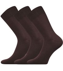 Unisex ponožky - 3 páry Radovan-a Boma hnědá
