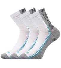 Pánské sportovní ponožky - 3 páry Revolt Voxx bílá